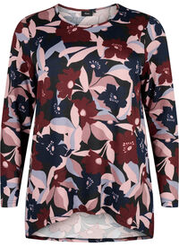 Floral Blouse with long sleeves