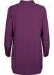 Long shirt with lace details, Deep Purple, Packshot image number 1