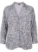 Sequin blazer with pockets, Silver, Packshot image number 0