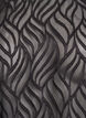 Chiffon blouse with a textured pattern, Black, Packshot image number 2