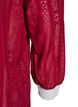 Textured jersey blouse with contrast details, Red, Packshot image number 3