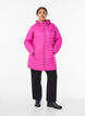 Lightweight jacket with pockets and a detachable hood, Rose, Model image number 1