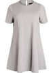 Short A-line jersey dress, Grey, Packshot image number 0