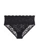 3-pack hipster underwear in lace material, Black, Packshot image number 2