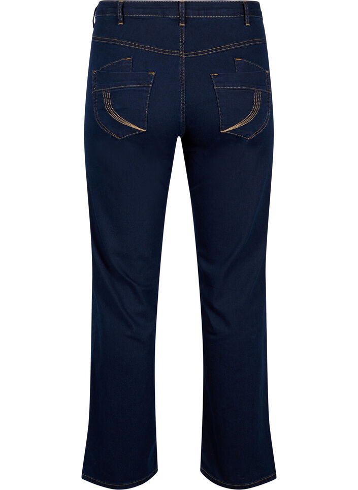 Regular fit Gemma jeans with high waist, Blue, Packshot image number 1