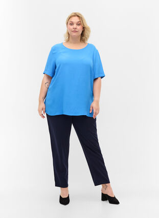 Short-sleeved viscose blouse, Regatta, Model image number 2