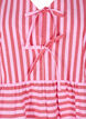 Blouse with stripes and bows, Red, Packshot image number 2