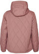 Lightly padded jacket with diamond quilt, Rose, Packshot image number 1
