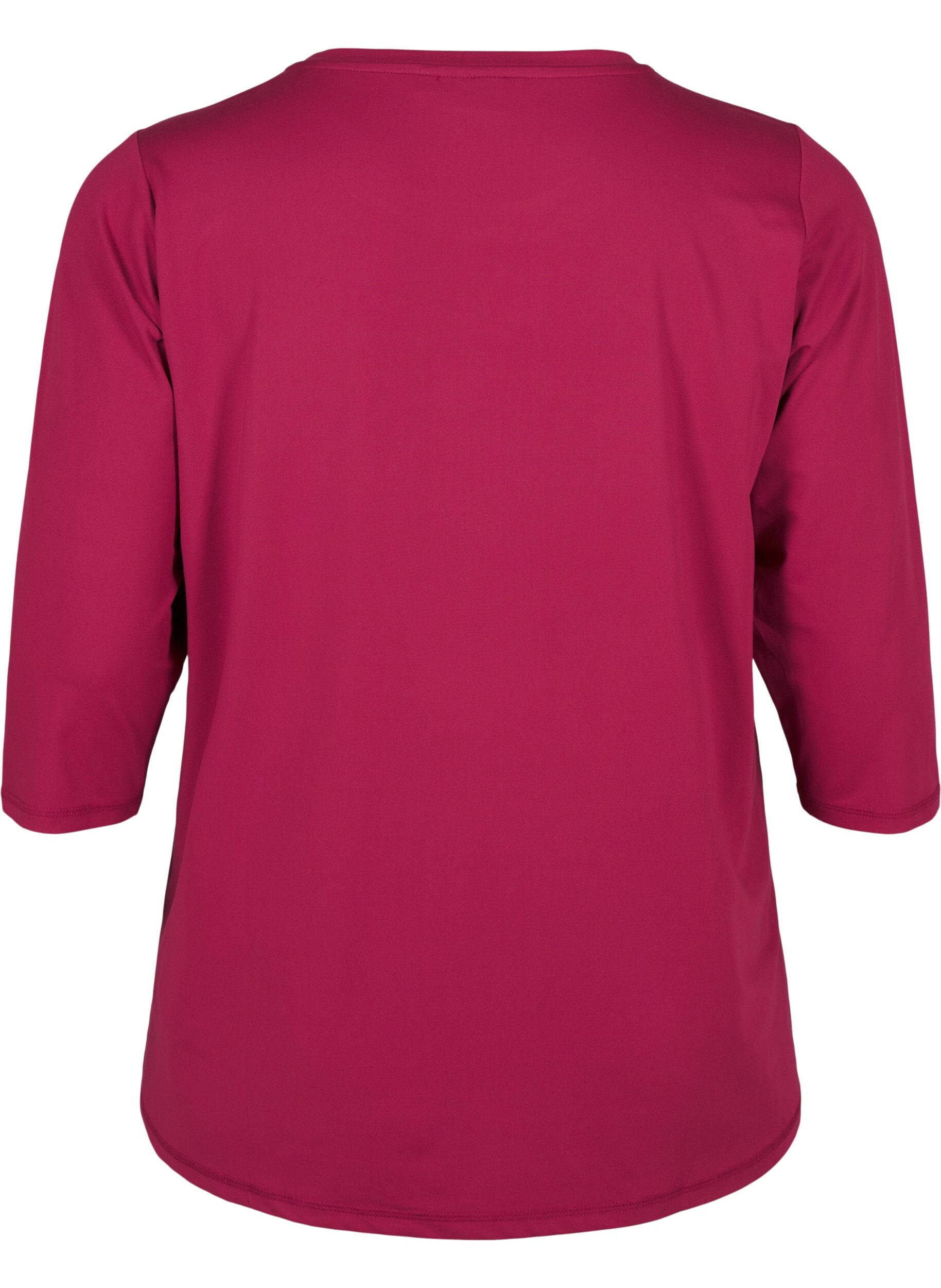 Zizzifashion Training blouse with 3/4 sleeves, Red, Packshot image number 1