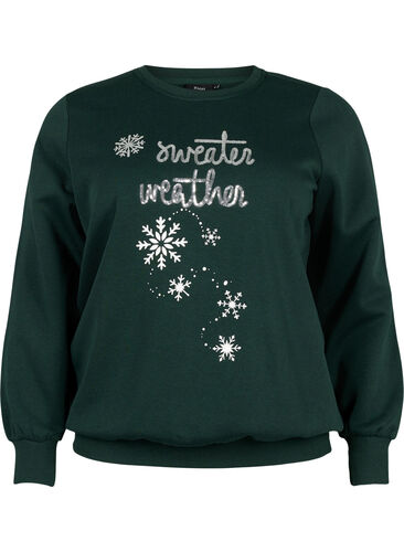 Christmas sweatshirt, Scarab SWEATER, Packshot image number 0