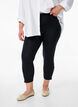 3/4 leggings with buttons, Black, Model image number 0