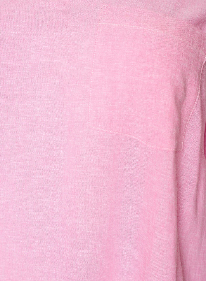 Linen and viscose tunic with A-shape, 2169, Packshot image number 2