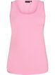 Solid color basic top in cotton, Pink, Packshot image number 0