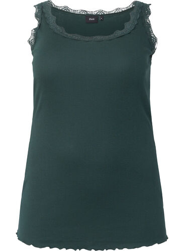 Top with lace trim, Scarab, Packshot image number 0