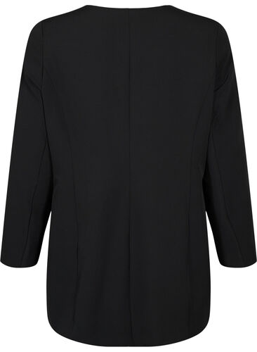 Light classic spring jacket, Black, Packshot image number 1