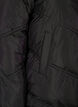 Short puffer Winter jacket with pockets, Black, Packshot image number 3