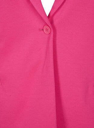 Simple blazer with button closure, Raspberry Sorbet, Packshot image number 2