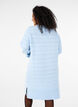 Knit dress with slits and lace pattern, Cashmere Blue Mel., Model image number 1