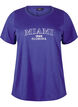 FLASH - T-shirt with motif, Royal Blue Miami, Packshot image number 0