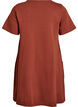 Jersey dress with short sleeves and pockets, Red, Packshot image number 1
