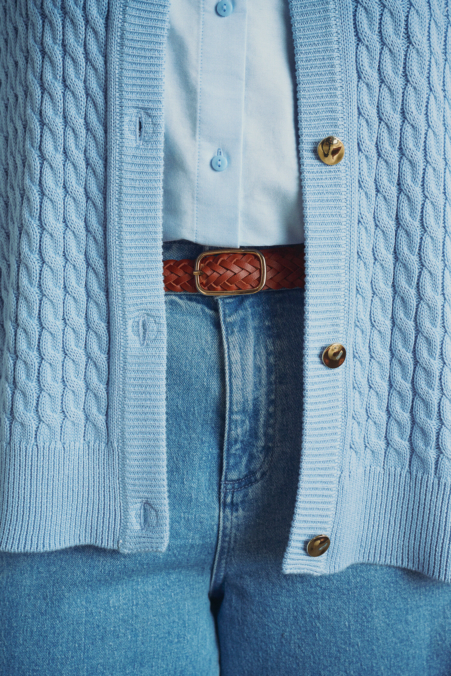 Zizzifashion Blue details, , Model