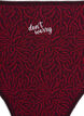 7-pack of panties with a regular waist, Red, Packshot image number 2