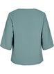 FLASH - Blouse with 3/4 sleeves, Green, Packshot image number 1