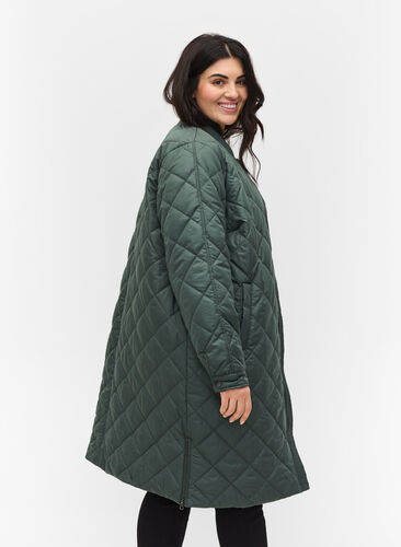 Quilted jacket with pockets and slits, Urban Chic, Model image number 1