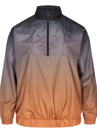 Sports jacket with zip detail, Golden Oak, Packshot image number 0
