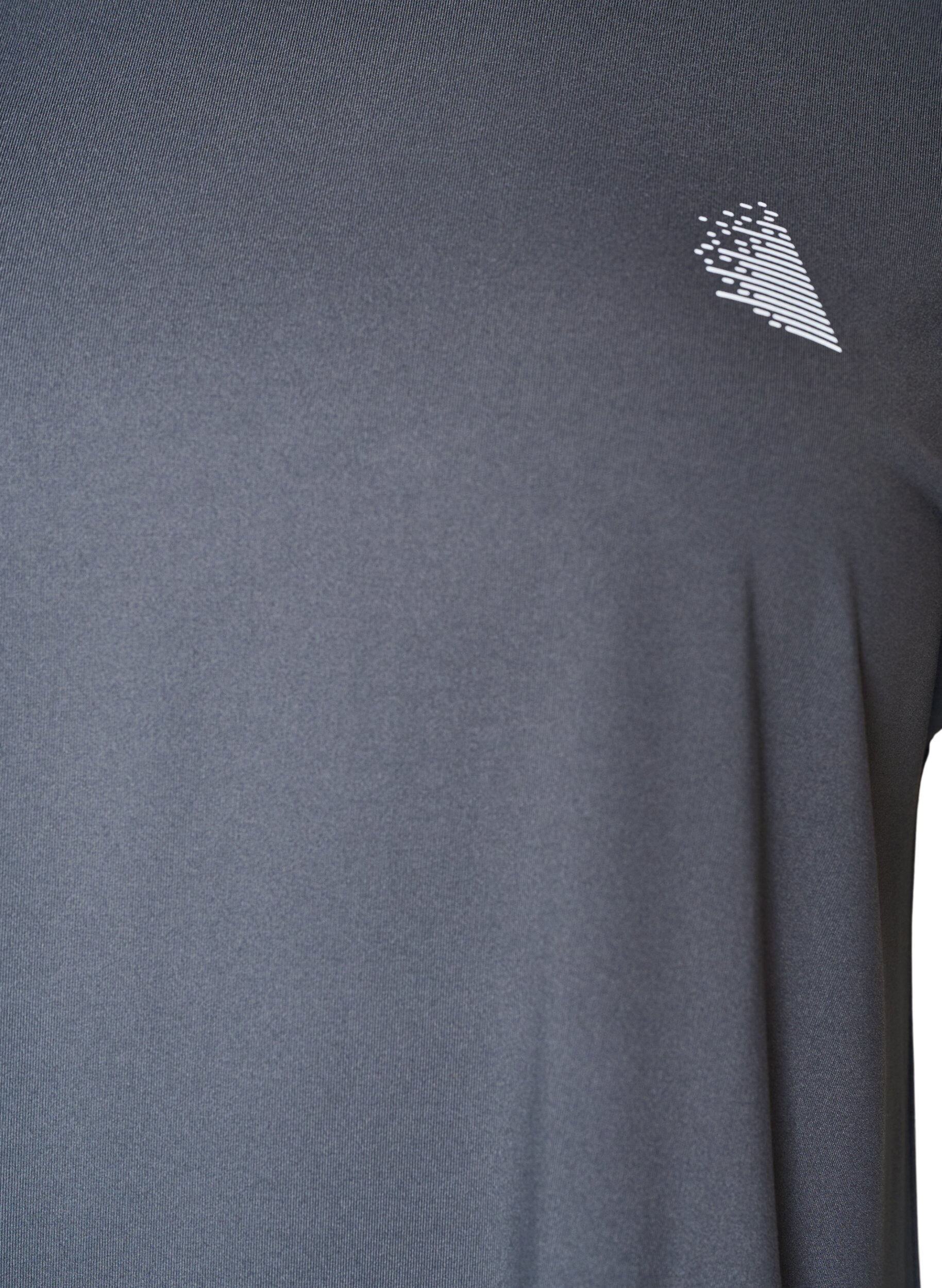 ZizzifashionSolid-coloured training T-shirt, Grey, Packshot image number 2