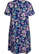 Viscose A-line dress, Blue, Packshot image number 1