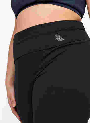 Sports trousers with a drawstring ankle, Black, Model image number 4