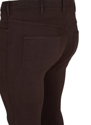 Super slim Amy jeans with high waist, Molé, Packshot image number 3