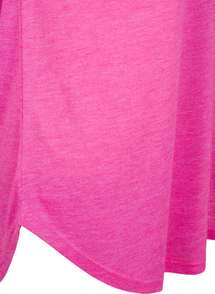 Short sleeve nightgown with text print, 9990, Packshot image number 3