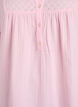Cotton muslin tunic with broderie anglaise, Rose, Packshot image number 2