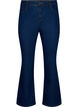 High waisted jeans with bootcut, Blue, Packshot image number 0