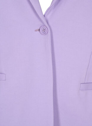 Simple blazer with button, Purple Rose, Packshot image number 2