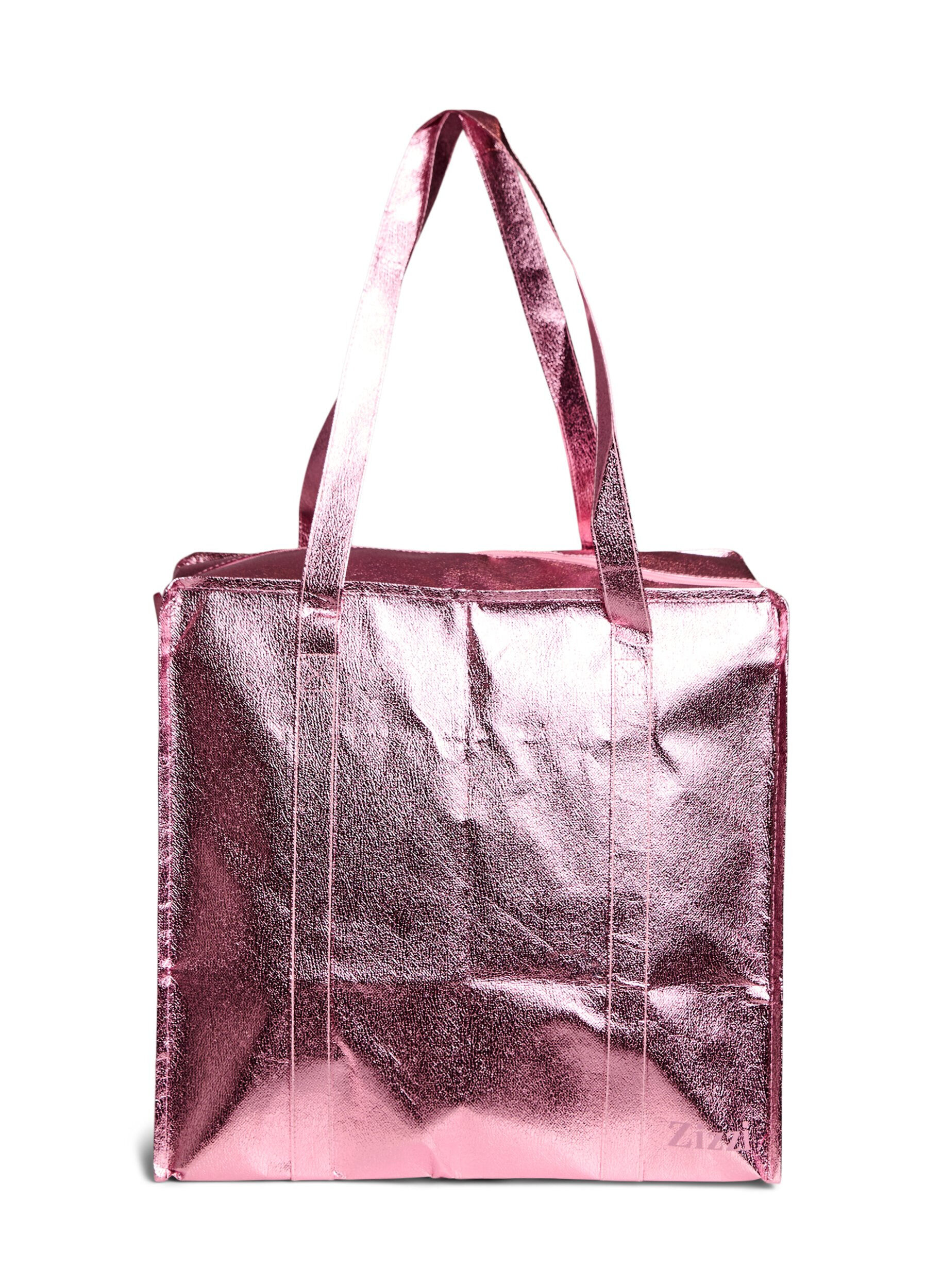 Zizzifashion Shopping bag with zipper, Rose, Packshot image number 1