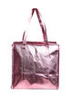 Shopping bag with zipper, Rose, Packshot image number 1