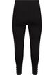 Viscose leggings with button details, Black, Packshot image number 1