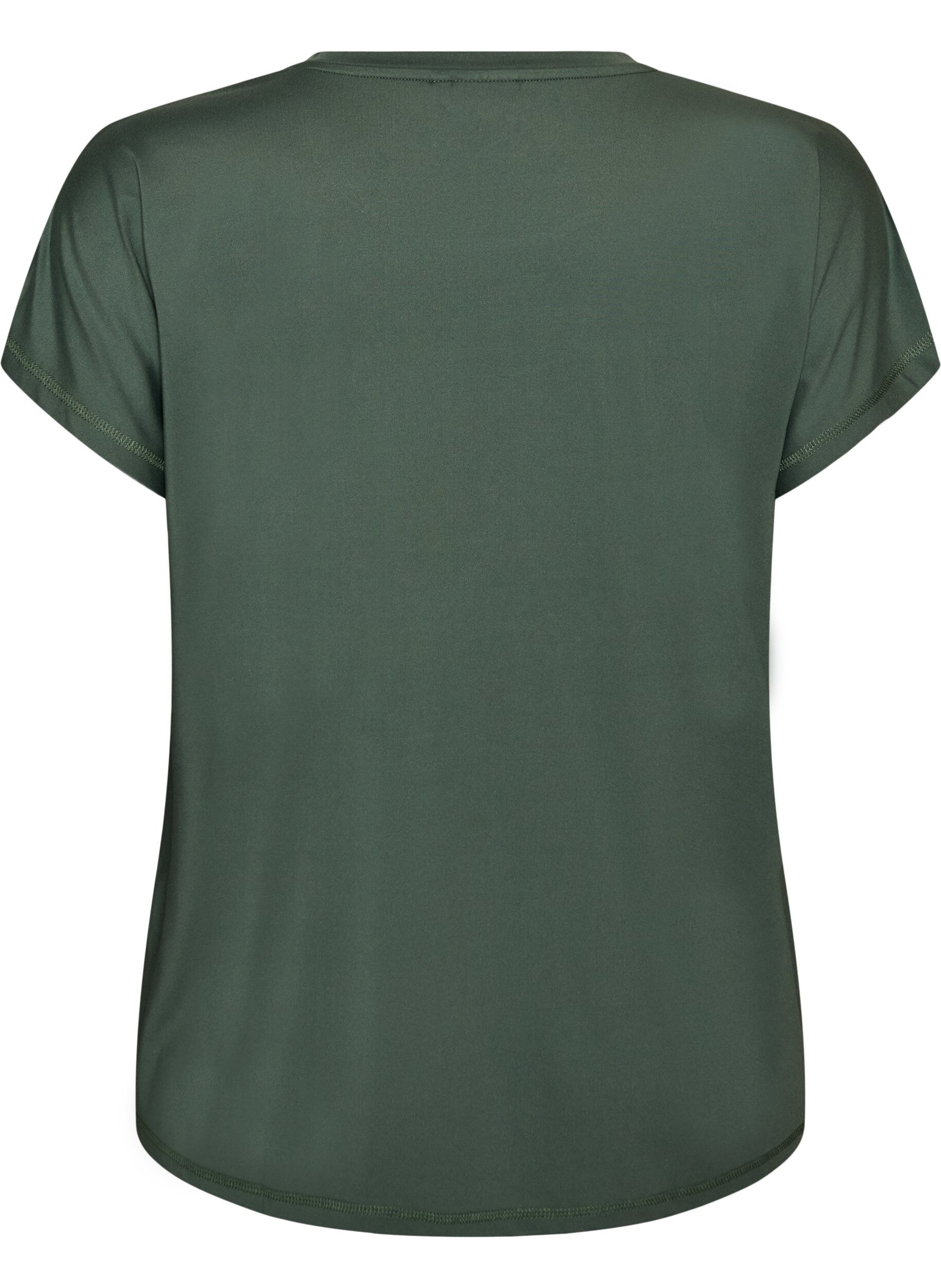 ZizzifashionSolid-coloured training T-shirt, Green, Packshot image number 1