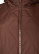Lightly padded jacket with diamond quilt, Brown, Packshot image number 2