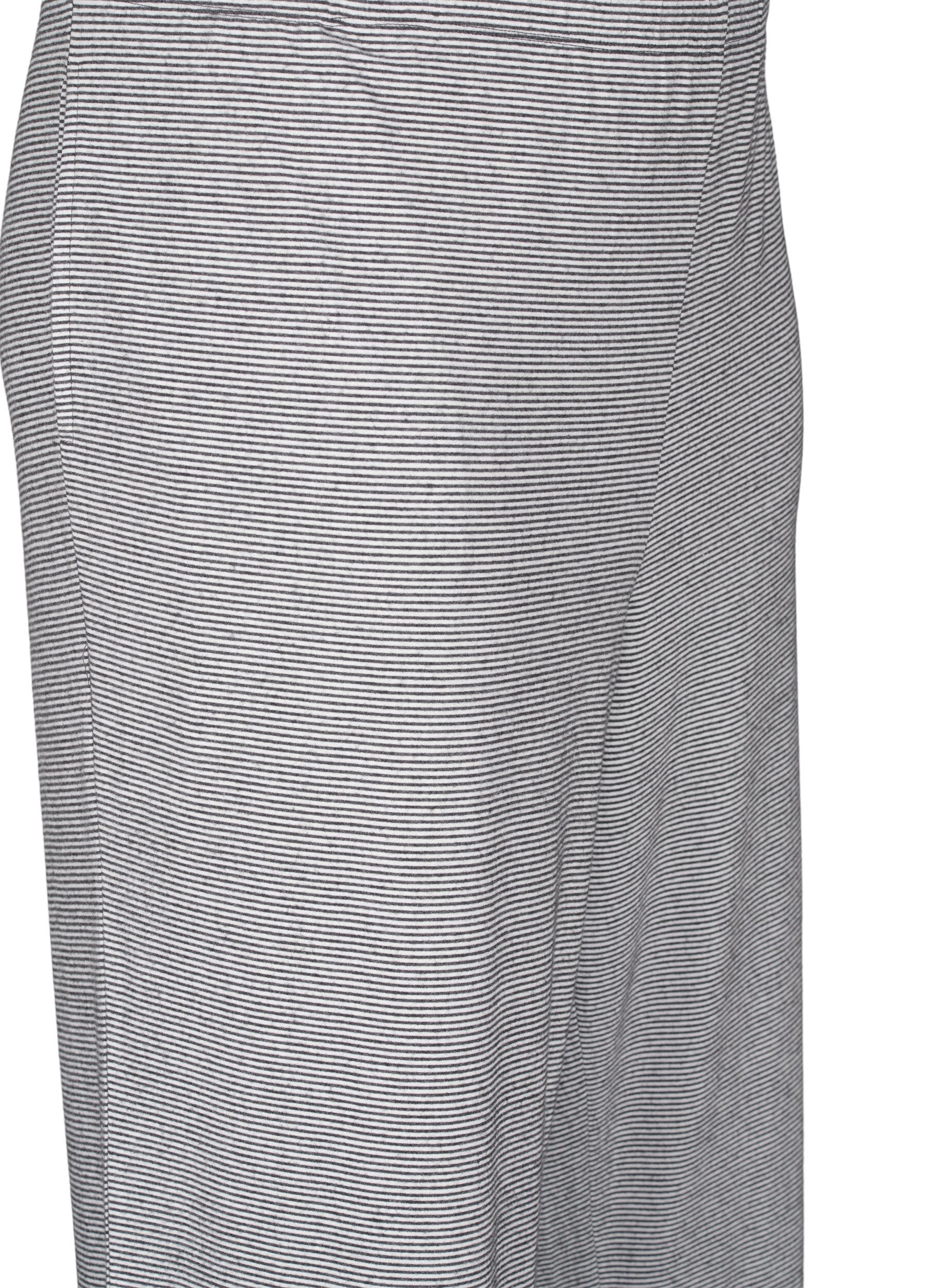 Zizzifashion Night trousers with pockets, Striped DGM , Packshot image number 2