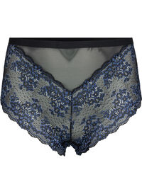 Lace knickers with high waist
