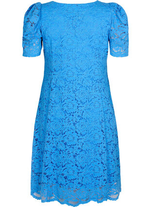 	 Lace dress with puff sleeves and v-neck, Regatta, Packshot image number 1