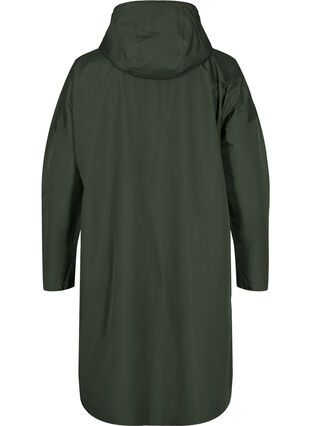 Raincoat with pockets and hood, Forest Night, Model image number 1