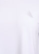 Solid-coloured training T-shirt, White, Packshot image number 2