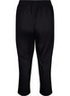 Loose pants in linen-cotton blend, Black, Packshot image number 1