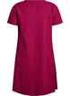 Short-sleeved cotton dress, Red, Packshot image number 1