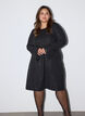 Short sequin dress with an A-line shape, Black, Model image number 3